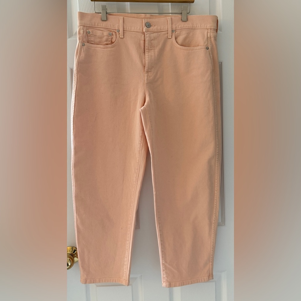 AYR All Year Round Peach The Beat Drop Straight Leg Jeans Size 32 *EUC* - Picture 3 of 10